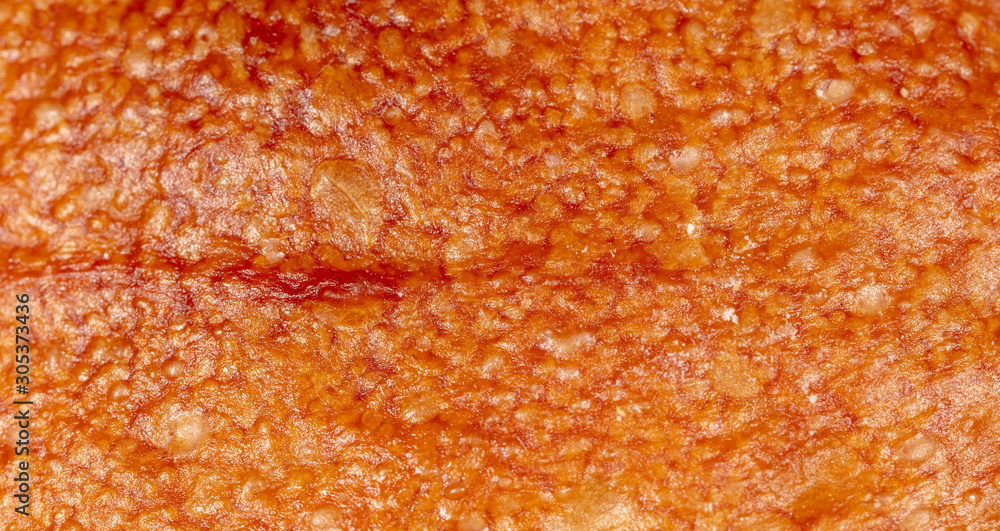 Brown bread crust as an abstract background Brown bread crust as an abstract background
