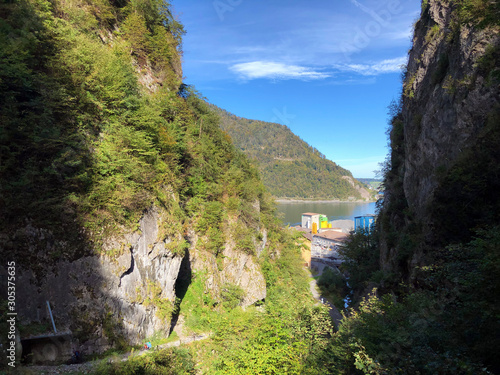 Mehlbach Canyon or Rotzschlucht Canyon, Stansstad - Canton of Nidwalden, Switzerland photo