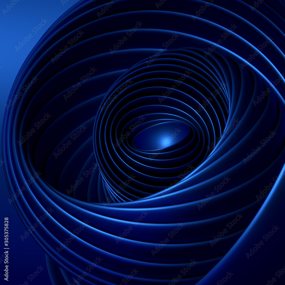 Obraz premium Geometric background. 3d illustration, 3d rendering.