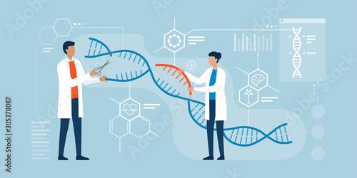 DNA and genome editing photo