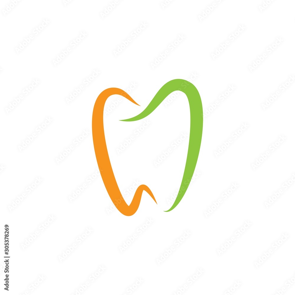 Dental logo template vector icon Dental logo template vector icon