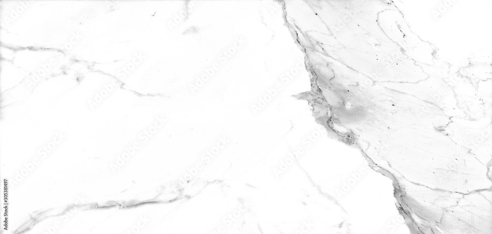 White marble texture with lots of bold contrasting veining (Natural pattern for backdrop or background, Can also be used for create surface effect to architectural slab, ceramic floor and wall tiles) 
