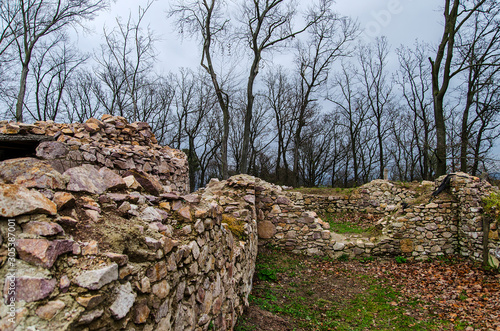 Ruiny zamku strażnicy słowacja 