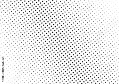 Abstract halftone dotted background. Monochrome futuristic grunge pattern, stars. Vector modern optical pop art texture for posters, site, postcard, cover, labels, vintage sticker, mock-up layout.