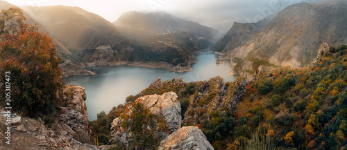lake in mountains
