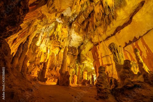Obraz na płótnie Grutas da Moeda Cave. Fatima, Portugal w salonie