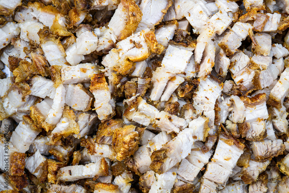 Oriental Roast Pork Belly,Crispy pork belly or deep fried pork. Oriental Roast Pork Belly,Crispy pork belly or deep fried pork.