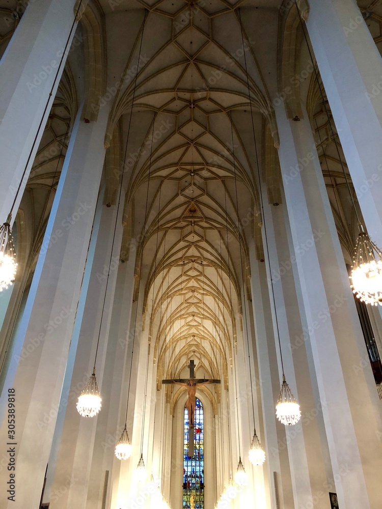 interior in church