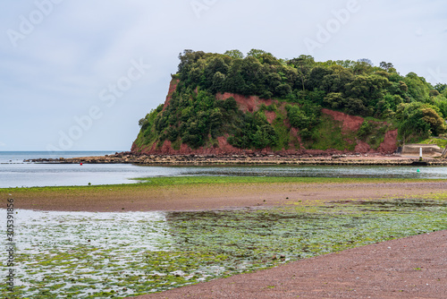 The Ness in Shaldon, seen from Teignmouth in Devon, England, UK photo