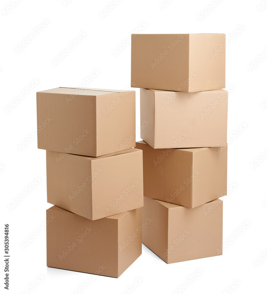 box package delivery cardboard carton box package delivery cardboard carton