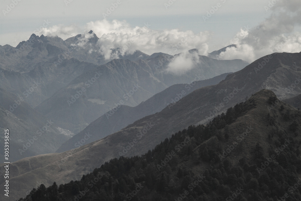 Obraz premium Zauberhafte Alpenlandschaft (Valle Albano)