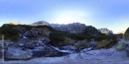 Morning in Tatra Mountains HDRI Panorama