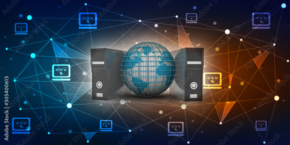 3d rendering Database storage data base 3d rendering Database storage data base