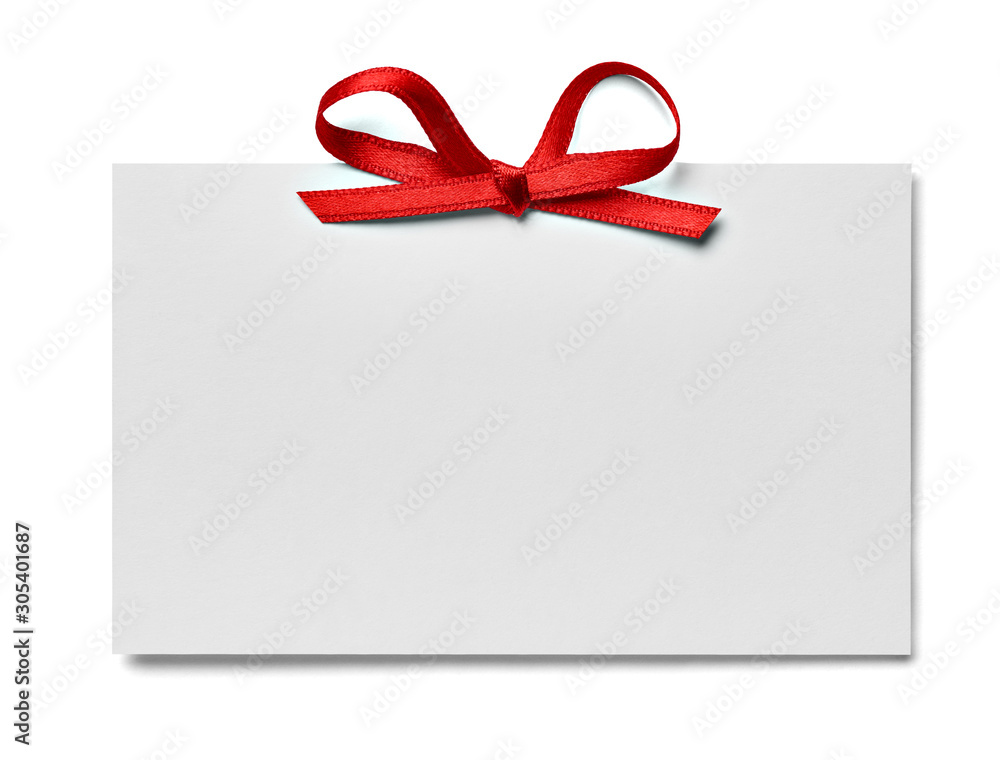 ribbon bow card note chirstmas celebration greeting invitation ribbon bow card note chirstmas celebration greeting invitation