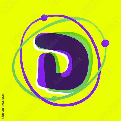 Science letter D logotype.