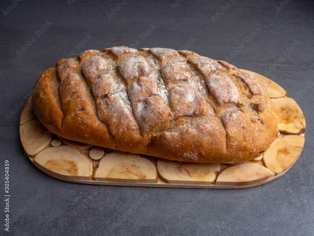 freshly baked bread on paper zero waste bags, brown whole fresh bread freshly baked bread on paper zero waste bags, brown whole fresh bread