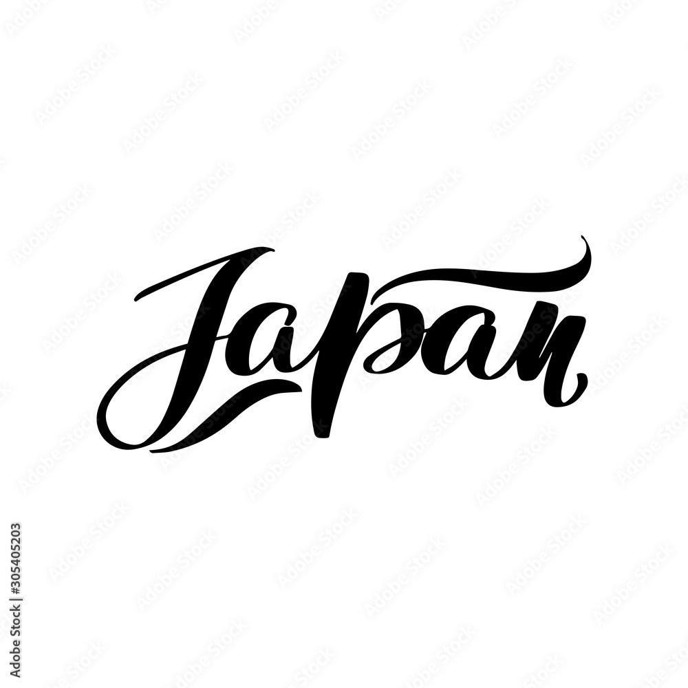 Obraz premium Vector calligraphy illustration isolated on white background. 