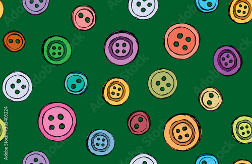 Button. Vector drawing