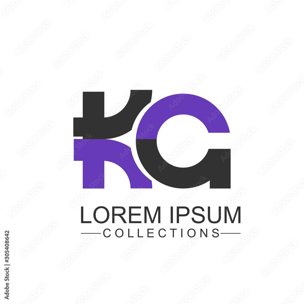 Initial Letter KA Linked Design Logo. Vector illustration for web banner, business presentation, advertising material. Initial Letter KA Linked Design Logo. Vector illustration for web banner, business presentation, advertising material.