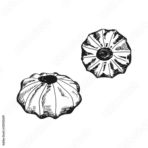 shortbread cookies with jam object isolated