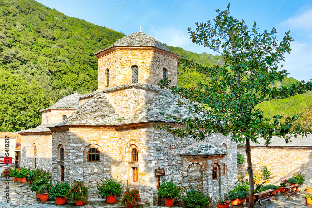 The Monastery of Evagelistria in Skiathos, Greece