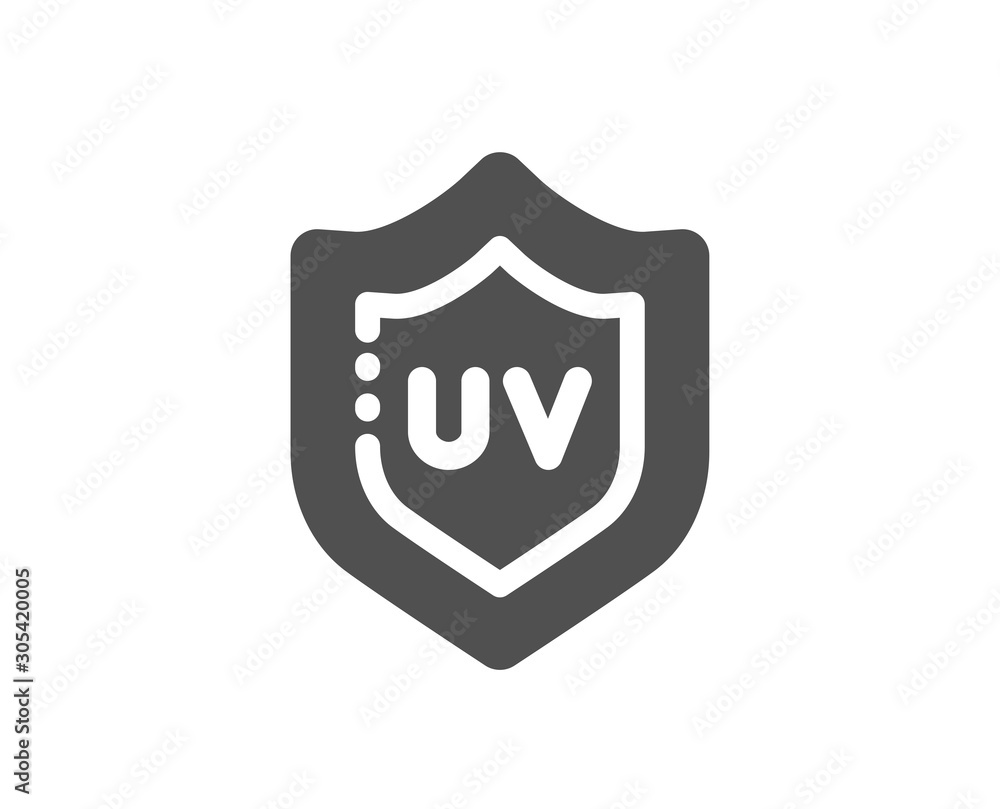 Skin care sign. Uv protection cream icon. Cosmetic lotion symbol. Classic flat style. Simple uv protection icon. Vector Skin care sign. Uv protection cream icon. Cosmetic lotion symbol. Classic flat style. Simple uv protection icon. Vector