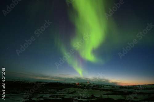 Northern Lights in Nunavik Northern Québec Canada photo