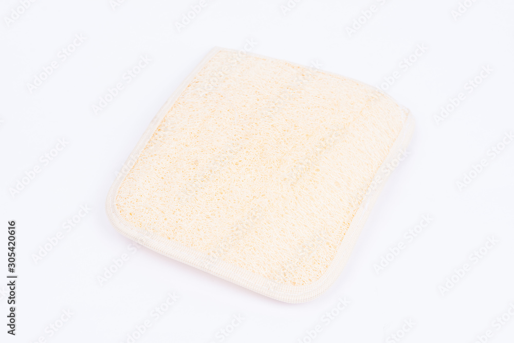 Luffa isolated on white background Luffa isolated on white background