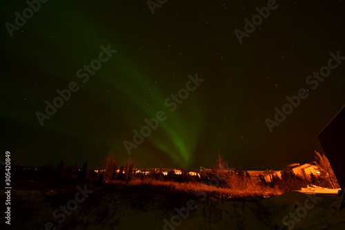 Northern Lights in Nunavik Northern Québec Canada