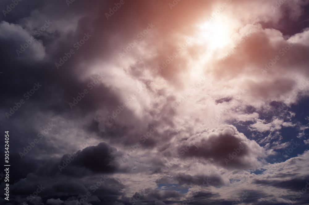 Dramatic sky. Sunset. Nature background. Dramatic sky. Sunset. Nature background.