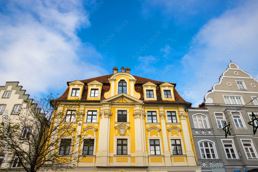 ingolstadt historic buildings bavaria germany