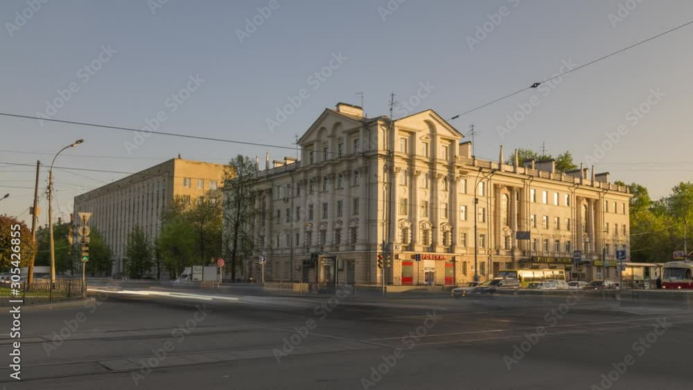 Main Street crossroad in rush hour, Yerkaterinburg, Timelapse (Hyperlapse) Main Street crossroad in rush hour, Yerkaterinburg, Timelapse (Hyperlapse)