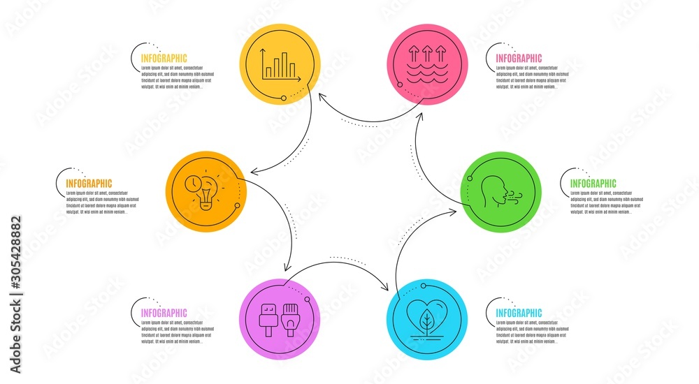 Local grown, Diagram graph and Time management signs Local grown, Diagram graph and Time management signs