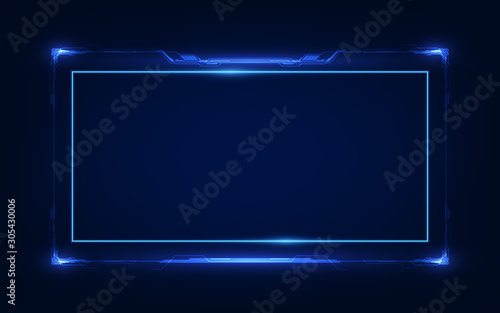 abstract hud ui gui future futuristic screen system virtual design