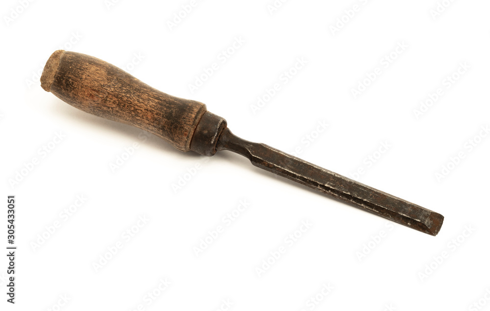 Old wood working hand tool used by Carpenters. Worn steel blade and wooden handle. Old wood working hand tool used by Carpenters. Worn steel blade and wooden handle.