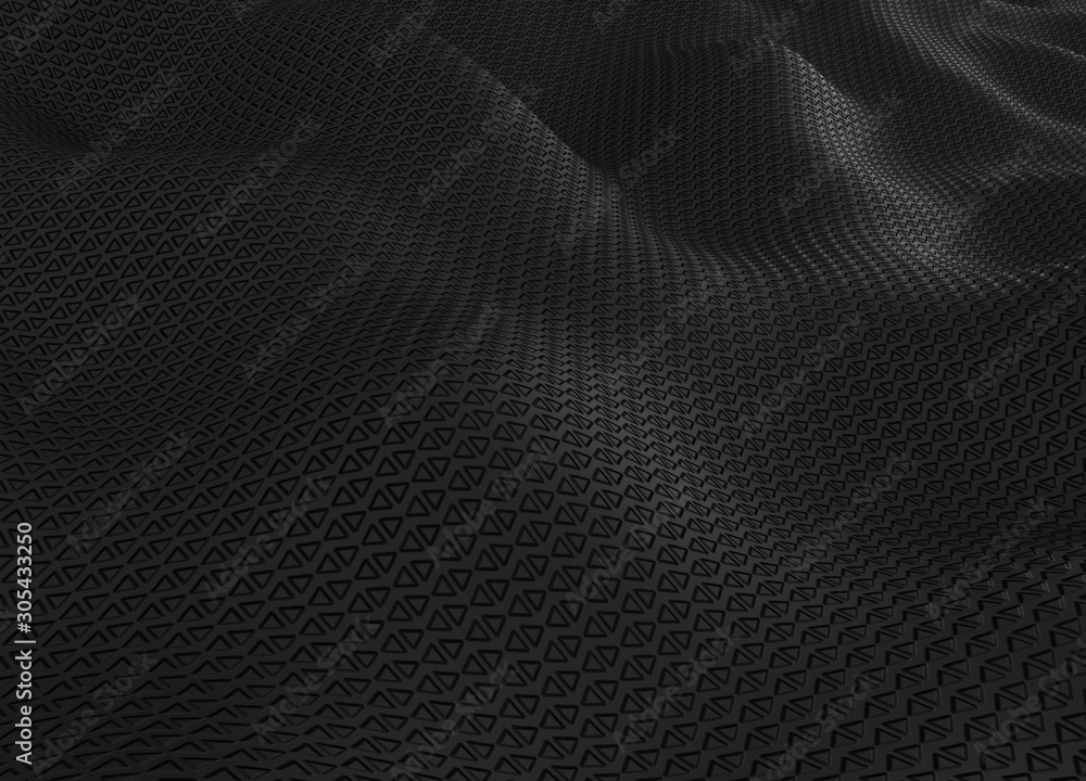 Wavy rubber surface background Wavy rubber surface background