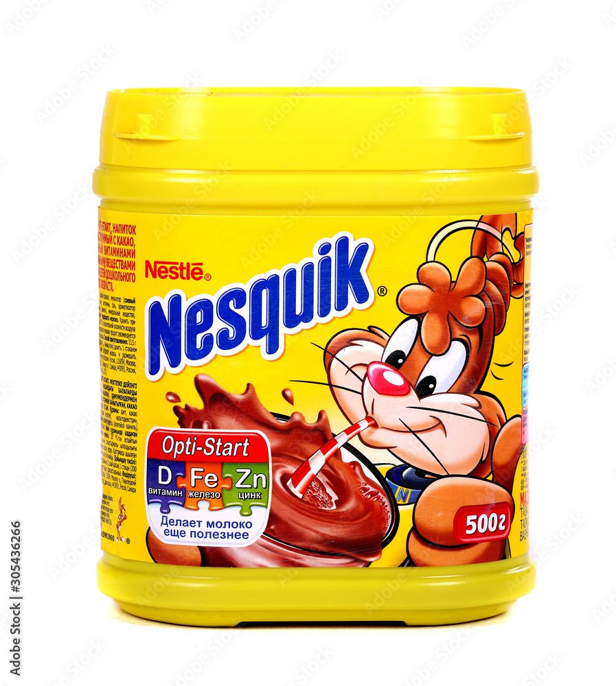 Nestle Nesquik cocoa Stock Photo Adobe Stock