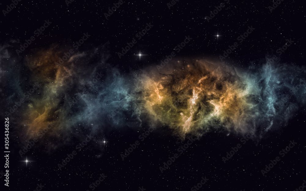 Fototapeta premium kosmiczne tworzenie się pyłu