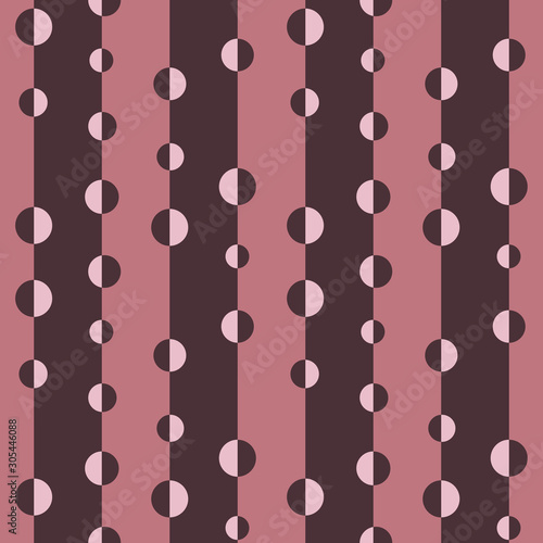 Abstract repeating drops. Vector spotty seamless pattern.