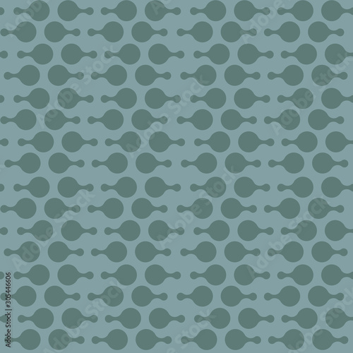 Abstract repeating drops. Vector spotty seamless pattern.