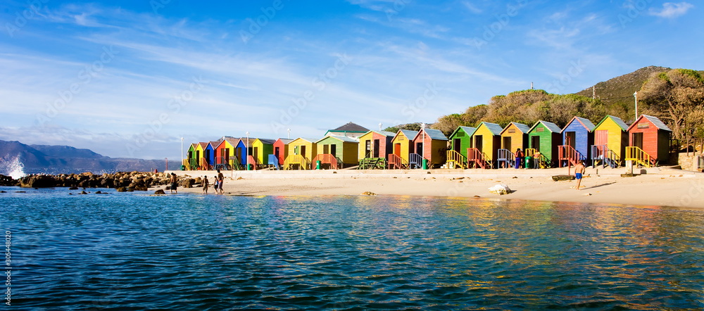 Naklejka premium St James Beach, South Africa