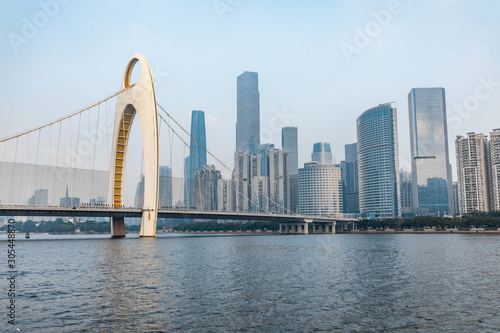 Landscape of Guangzhou city  China