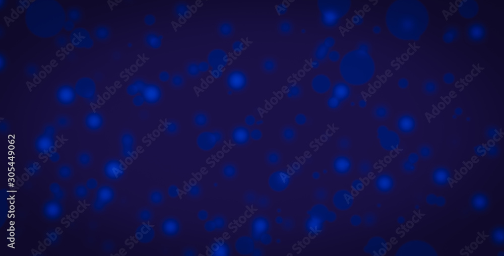 blue Abstract glitter bokeh on black background blue Abstract glitter bokeh on black background
