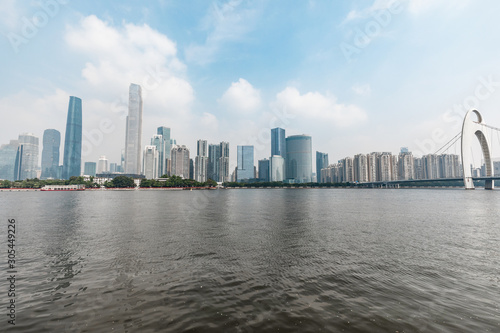 Landscape of Guangzhou city, China © daizuoxin