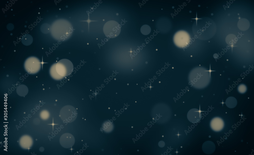 blue Abstract glitter bokeh on black background blue Abstract glitter bokeh on black background