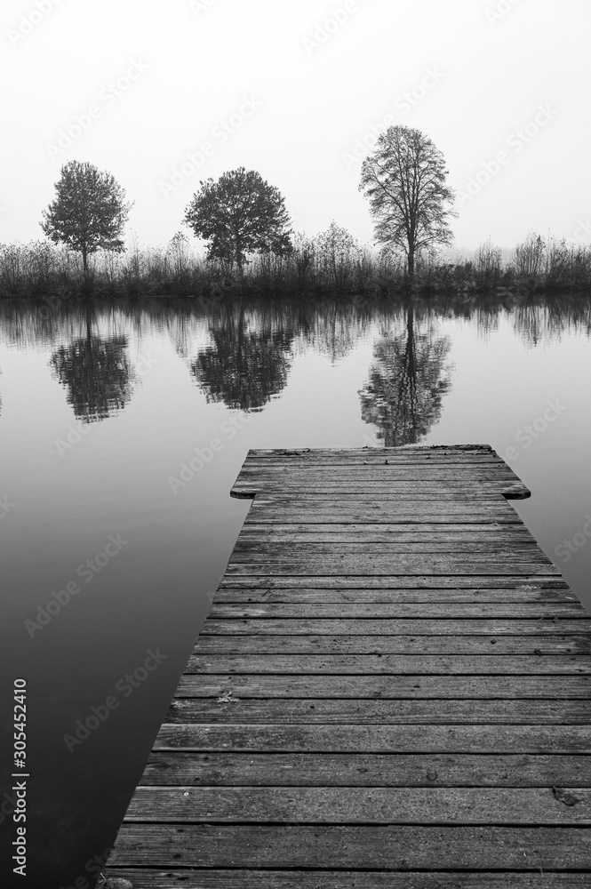 Fototapeta premium Novembergrau I