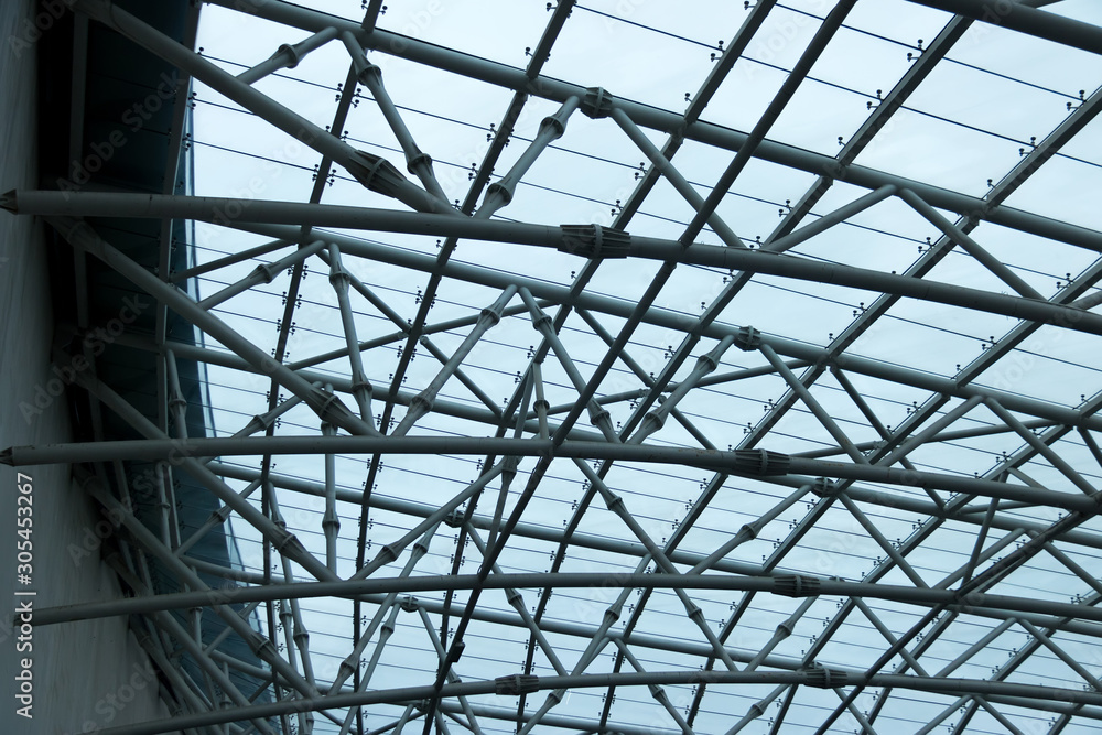glass and steel construction background glass and steel construction background