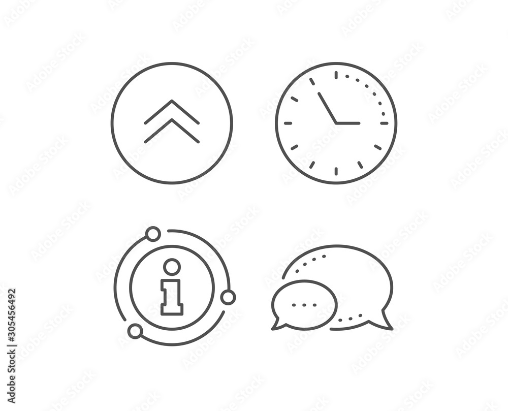 Swipe up button line icon. Chat bubble, info sign elements. Scrolling arrow sign. Landing page scroll symbol. Linear swipe up outline icon. Information bubble. Vector Swipe up button line icon. Chat bubble, info sign elements. Scrolling arrow sign. Landing page scroll symbol. Linear swipe up outline icon. Information bubble. Vector