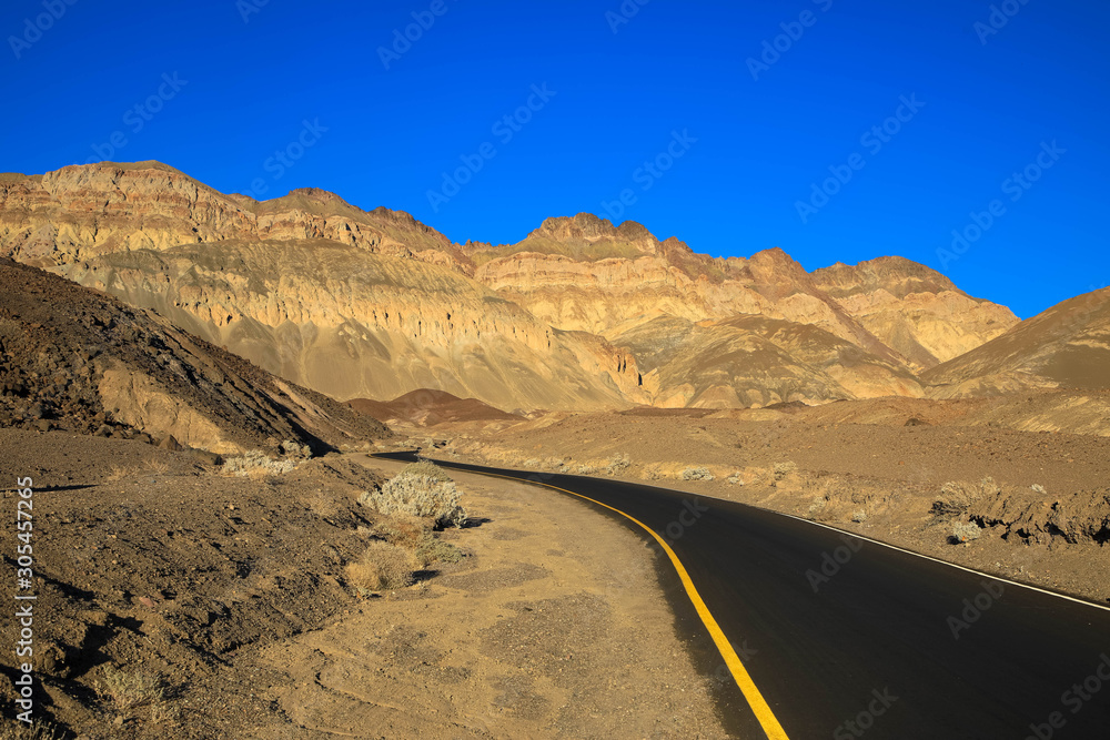 Death Valley: Die  Artist's Palette und der Artist's Drive