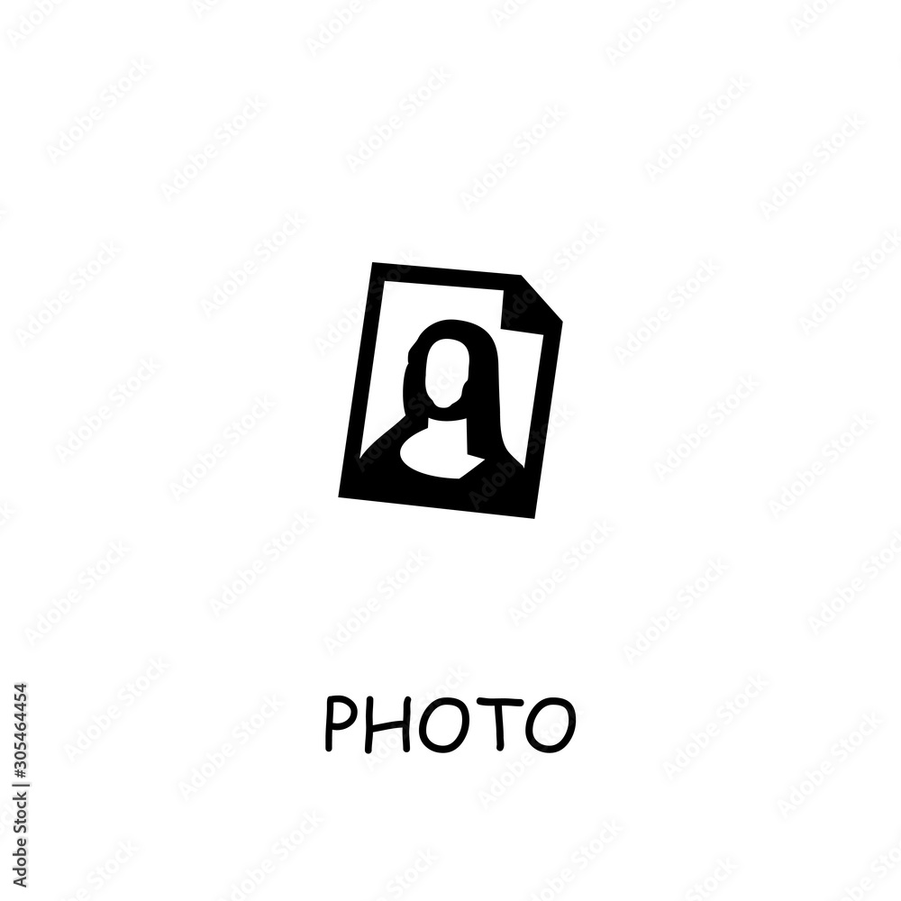 Photo, Picture flat vector icon Photo, Picture flat vector icon